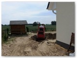 Nun muss Bodo mit dem Bagger ran  (Sommer 2011)